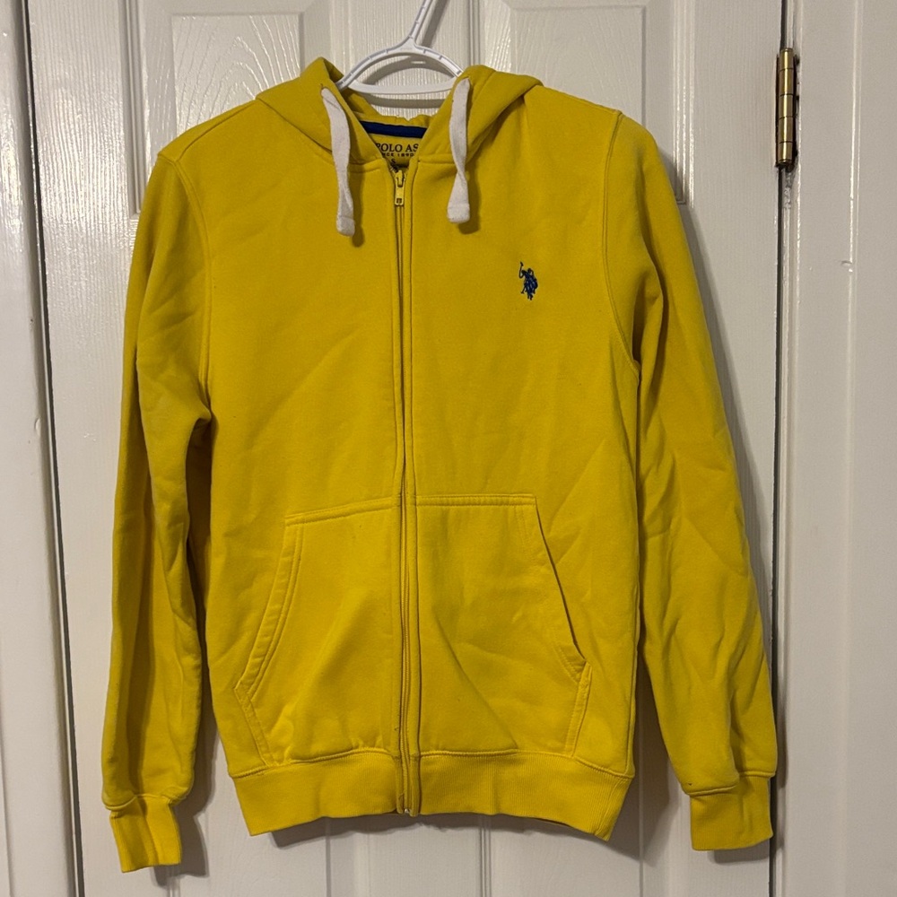 Women’s Yellow Zip Up Hoodie